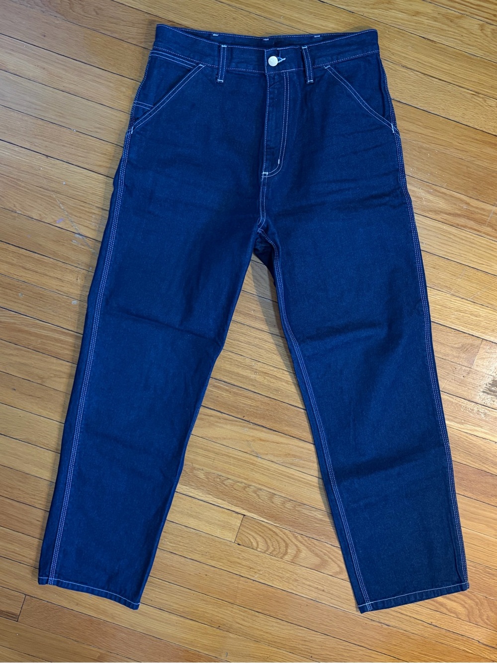 Carhartt WIP Simple Pant Men’s 30x32 Dark Denim Workwear Jeans